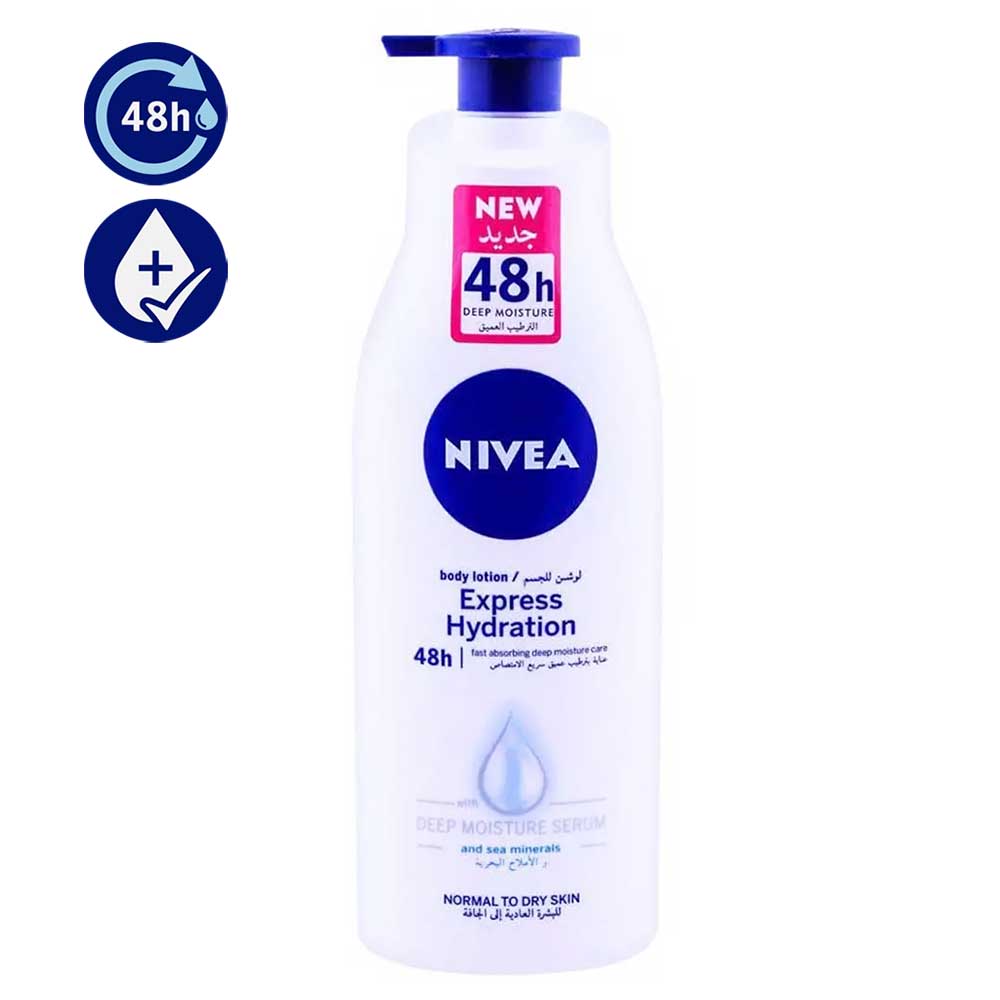 NIVEA EXPRESS HYDRATING LAIT 400ML