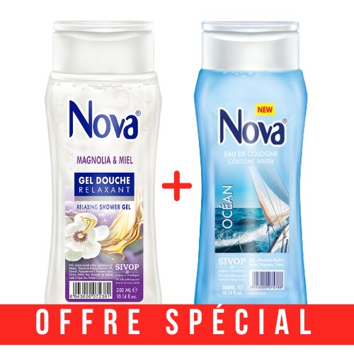 NOVA MAGNOLIA & MIEL ET HUILE DARGANT 750ML