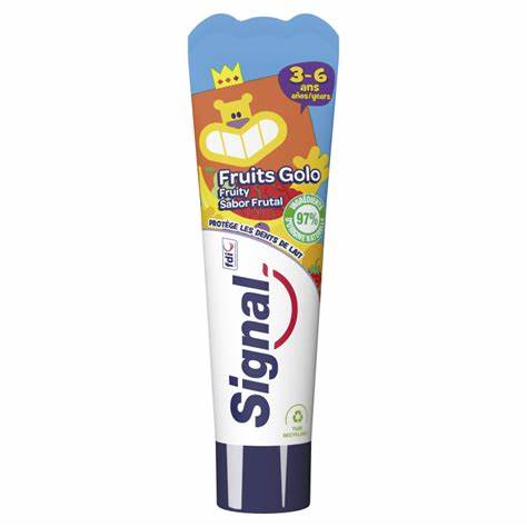 SIGNAL PATTE 3-6 ANS FRUITS GOLO 50ML