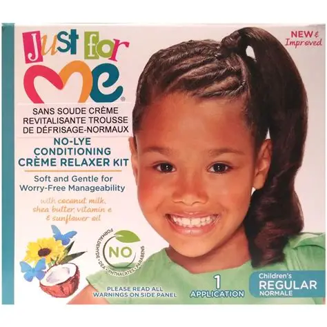 JUST FOR ME NO-LYE CONDITIONING REGULAR 