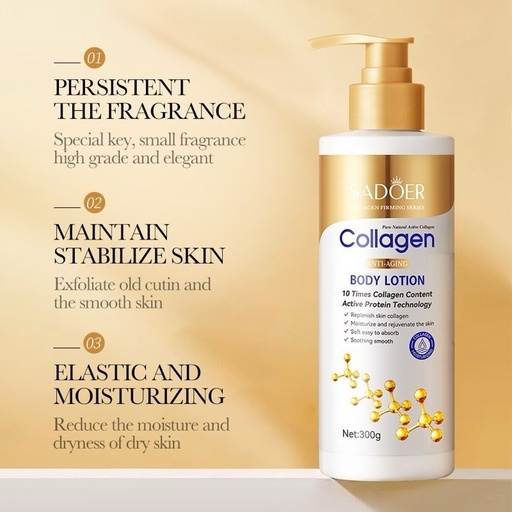 [615861] SADOER COLLAGEN BODY LOTION 300G