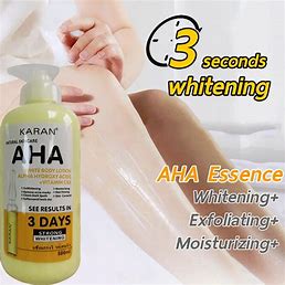 [615860] AHA WHITE BODY LOTION 3 DAYS 1000ML 